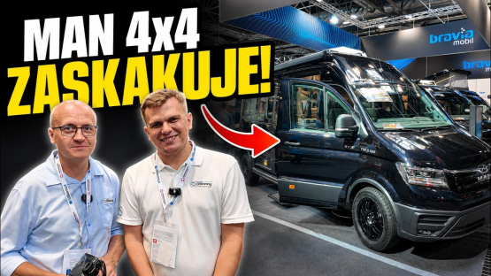 BRAVIA MOBIL POKAZUJE NOWOŚCI! Model 599 i MAN 4x4 z Düsseldorfu