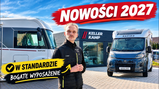 Rapido C66 Optimum Line i 850F – dwa kampery, dwa pomysły na podróż! 
