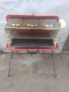                         Grill walizkowy, elektryczny, kamper, przyczepa, działka - zdjęcie 1
                        