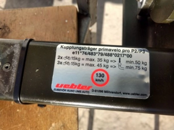                         Bagażnik na hak Uebler primavelo pro, uchylany - zdjęcie 2
                        