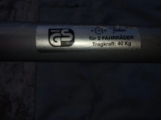                         Bagażnik do przewozu rowerów na klape Eufab - zdjęcie 2
                        