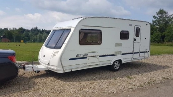                         Przyczepa kempingowa STERLING EUROPA 2005 przedsionek zarejestrowana - zdjęcie 1
                        