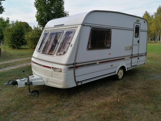                         Przyczepa kempingowa Swift 2 osobowa z przedsionkiem 1994 - zdjęcie 1
                        