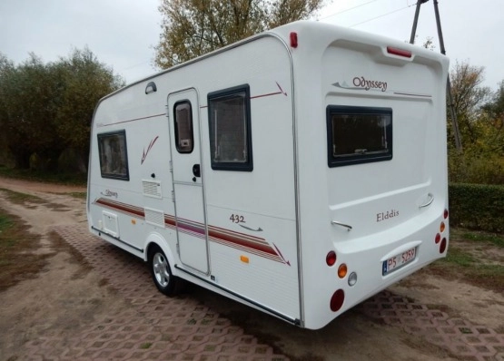                         Elddis Odyssey 2002 rok, nowy model, duży przedsionek z dostawkami, zarejestrowana w PL, czysta, zadbana - zdjęcie 10
                        