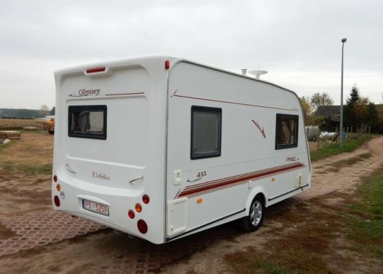                         Elddis Odyssey 2002 rok, nowy model, duży przedsionek z dostawkami, zarejestrowana w PL, czysta, zadbana - zdjęcie 12
                        