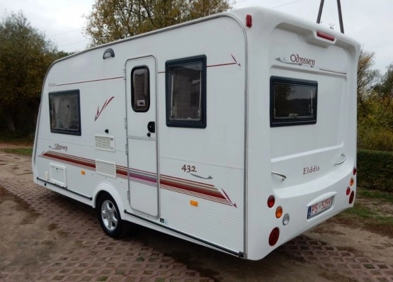                        Elddis Odyssey 2002 rok, nowy model, duży przedsionek z dostawkami, zarejestrowana w PL, czysta, zadbana - zdjęcie 2
                        