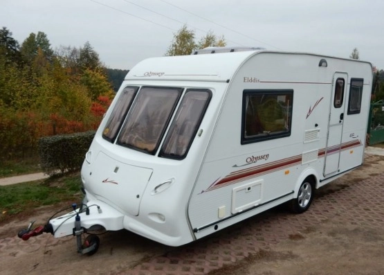                         Elddis Odyssey 2002 rok, nowy model, duży przedsionek z dostawkami, zarejestrowana w PL, czysta, zadbana - zdjęcie 4
                        