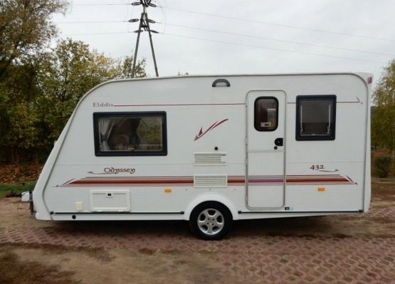                         Elddis Odyssey 2002 rok, nowy model, duży przedsionek z dostawkami, zarejestrowana w PL, czysta, zadbana - zdjęcie 9
                        