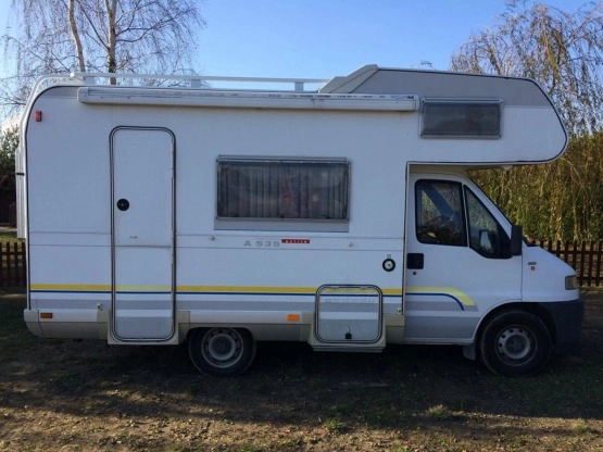                         Fiat Ducato Burstner 535 Active 1.9 td, 98 rok, kamper oryginał opłacony - zdjęcie 1
                        
