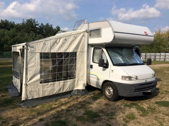                         Fiat Ducato Burstner 535 Active 1.9 td, 98 rok, kamper oryginał opłacony - zdjęcie 2
                        
