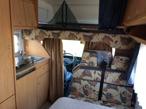                         Fiat Ducato Burstner 535 Active 1.9 td, 98 rok, kamper oryginał opłacony - zdjęcie 7
                        