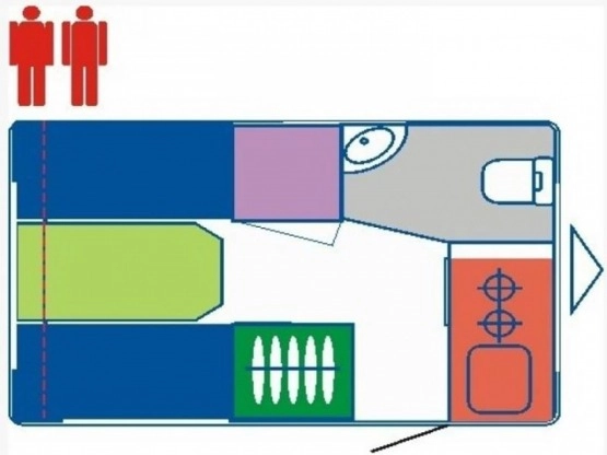                         Nowa Przyczepa Kempingowa N126ET Toaleta Prysznic Kuchnia Ogrzewanie SUPER OKAZJA Wyprzedaż 2018 - zdjęcie 2
                        