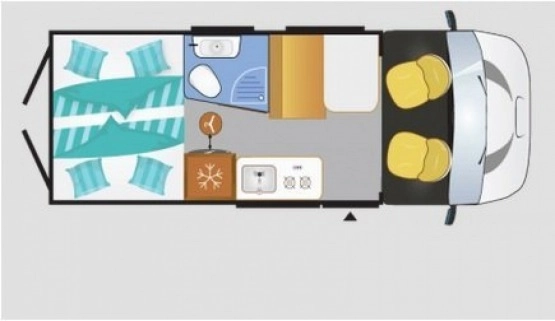                         KAMPER CHAUSSON TWIST V594 MAX DUCATO 2.0JTD NOWY! - zdjęcie 18
                        