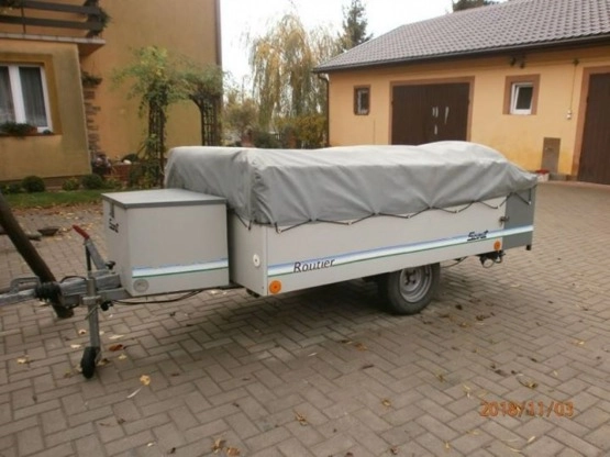                         Sprzedam przyczepę namiotową kempingową marki Scout - zdjęcie 1
                        
