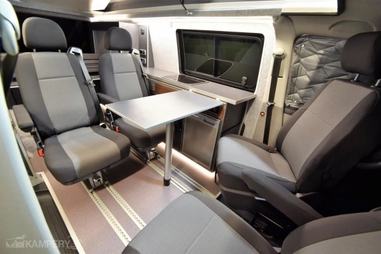                         Volkswagen T6 r.2018 wersja long – zabudowa kamper flex - wynajem, Kraków - zdjęcie 13
                        