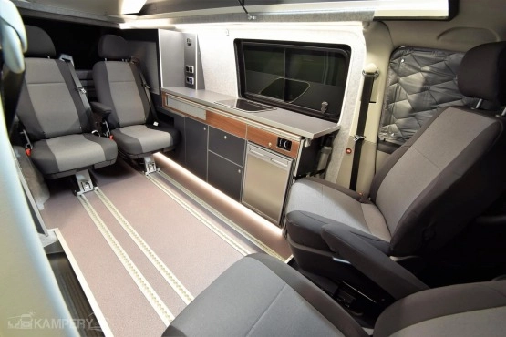                         Volkswagen T6 r.2018 wersja long – zabudowa kamper flex - wynajem, Kraków - zdjęcie 18
                        