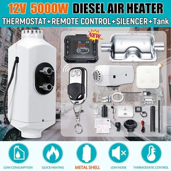                         Ogrzewanie postojowe 12V 5kW jak Webasto/Eberspacher - zdjęcie 1
                        