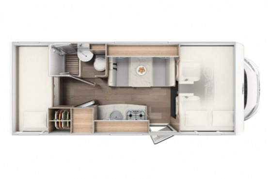                         Wynajmę ! Wypożyczę ! Nowy Kamper CARADO 6 osób 2.0 HDI 130 KM z 2018 roku - zdjęcie 6
                        