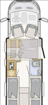                         Nowy kamper Dethleffs JUST GO T6815 EB - zdjęcie 16
                        