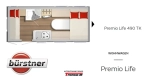                         Przyczepa Burstner PREMIO LIFE 490 TK BRAVA - zdjęcie 36
                        