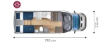                         Giottiline Siena 395 Ford Transit - zdjęcie 2
                        
