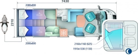                         Sprzedam kampera w stanie idealnym, Magis 84 XT, Warszawa - zdjęcie 6
                        
