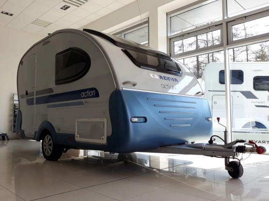                         Przyczepa Adria Action 361 LH Truma Przedsionek - jak nowa - zdjęcie 1
                        