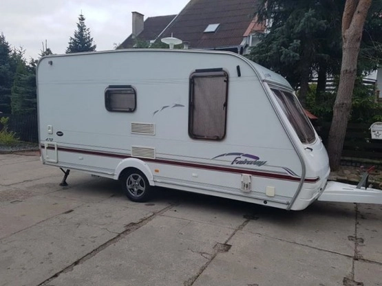                         Kemping Swift 2003 rok, z dużym namiotem - zdjęcie 2
                        