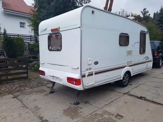                         Kemping Swift 2003 rok, z dużym namiotem - zdjęcie 5
                        