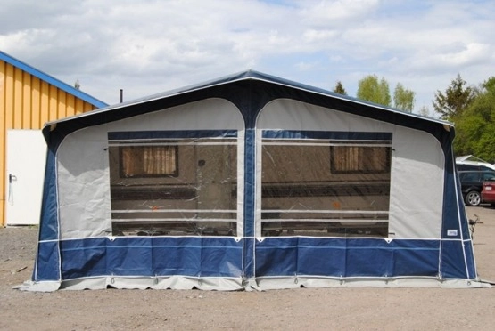                         Przedsionek do przyczepy kempingowej jak nowy - 3 m głęboki, lekki stelaż - zdjęcie 6
                        