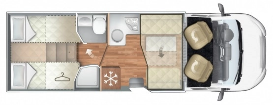                         CI Horon 87XT Kamper Dostępny od ręki w PerfektCamp Rok 2019 Najnowszy model - zdjęcie 3
                        