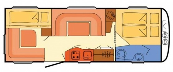                         Przyczepa Dethleffs Camper 700 MK - zdjęcie 2
                        