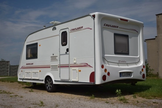                         Elddis Crusader Hurricane 2/3 os. osobny prysznic WC super stan PL - zdjęcie 1
                        