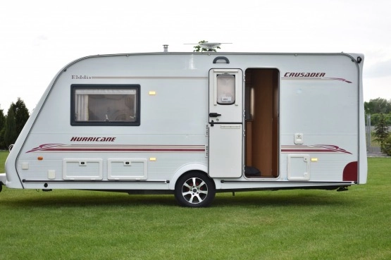                         Elddis Crusader Hurricane 2/3 os. osobny prysznic WC super stan PL - zdjęcie 6
                        