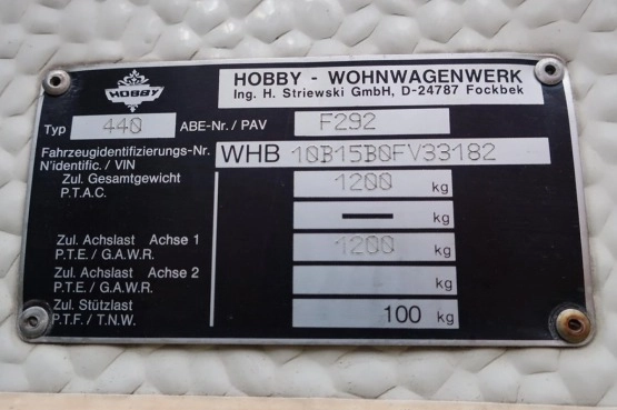                         Przyczepa kempingowa Hobby de lux 440 - zdjęcie 13
                        