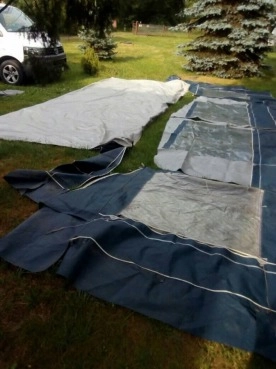                         Przedsionek do przyczepy - duży 520-560 cm, kompletny, jak nowy, niemiecki - zdjęcie 2
                        