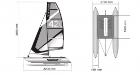                        KATAMARAN 420 INSTINCT MINICAT !! - zdjęcie 4
                        