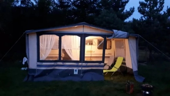                         Przyczepa kempingowa ABI Cricket 1995 r. + przedsionek - zdjęcie 6
                        