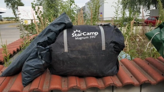                         Sprzedam nowy, uniwersalny przedsionek STARCAMP MAGNUM 390 do przyczepy kempingowej - zdjęcie 1
                        