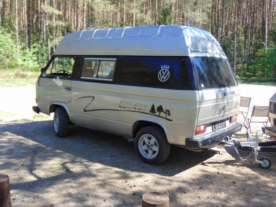                         VW T3 1991 r 1,6D Camper [Pojazd specjalny] - zdjęcie 2
                        