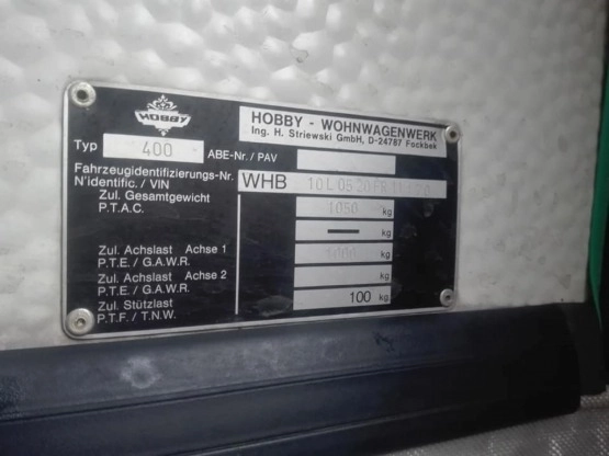                         Hobby 400 rocznik 1994 - zdjęcie 3
                        