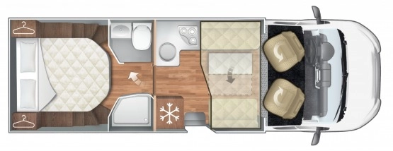                         Roller Team Kronos 267TL Kamper od ręki w PerfektCamp Solar, Kamera cofania - zdjęcie 3
                        
