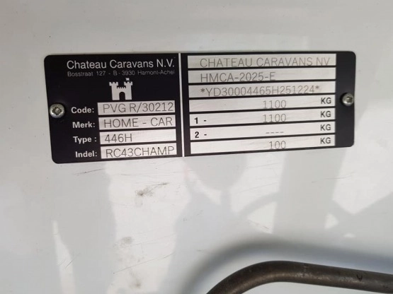                         Przyczepa kempingowa Home-Car 446h DMC 1100kg - zdjęcie 5
                        