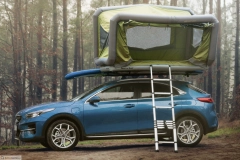                         Najlżejszy namiot dachowy na świecie 19kg na każde auto Mini Roof Gentletent DEMO model - zdjęcie 1
                        