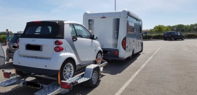                         SMART Kabriolet z lawetą  - zdjęcie 1
                        