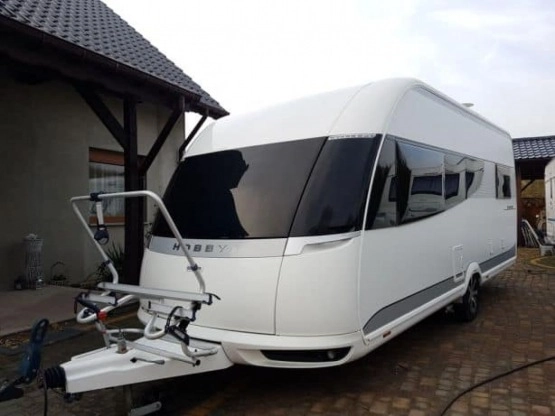                         Hobby Premium 495UL, przedsionek Isabella, MOVER, bagażnik rowerowy - zdjęcie 1
                        