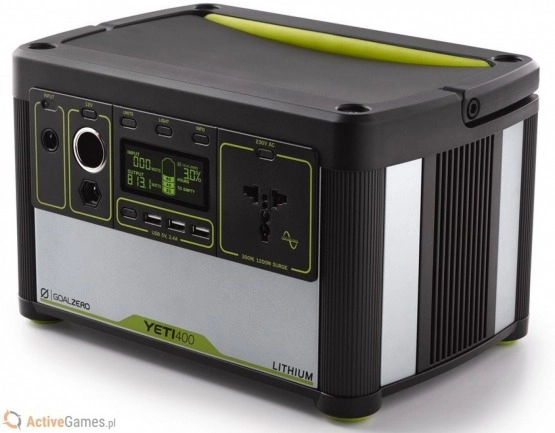                         DEMO GOAL ZERO - STACJA ENERGII PRZENOŚNA YETI 400 LITHIUM  - zdjęcie 1
                        