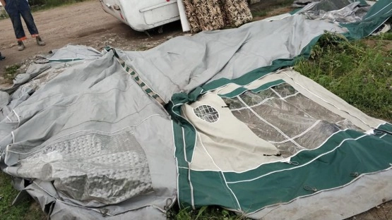                         Przedsionek do przyczepy kempingowej Isabell 780 cm, kompletny - zdjęcie 1
                        