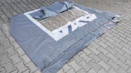                         Przedsionek do przyczepy kempingowej Brand 830 cm bardzo ładny, kompletny - zdjęcie 8
                        