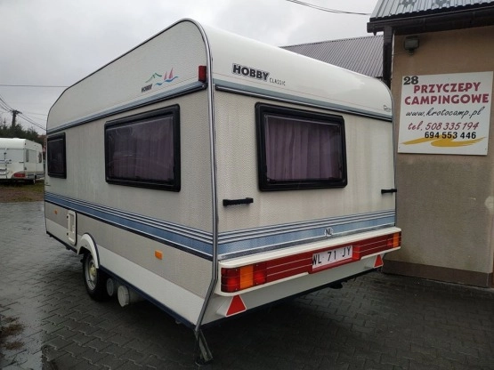                         Przyczepa kempingowa Hobby 420 Classic 1994 rok - zdjęcie 5
                        